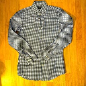 Hugo Boss slim fit size 15 blue button down worn once